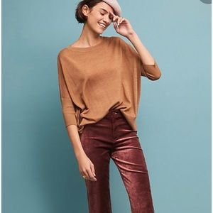 Anthropologie dolman sleeve wool sweater